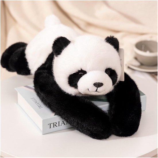 Zwaar Knuffeldier Pluche Panda en Dinosaurus Speelgoed voor Kinderen