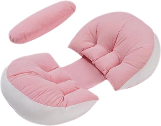 Zwangerschap slaapkussens - slaapkussen voor zwangere vrouwen, buiksteun kussen voor zwangere vrouwen | Comfortabel faux Furr luxe rugsteun Lumbar van $