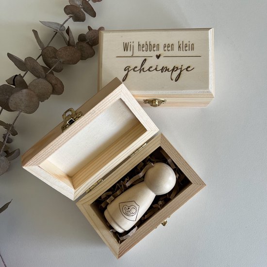 Zwangerschapsaankondiging - Echo poppetje van $