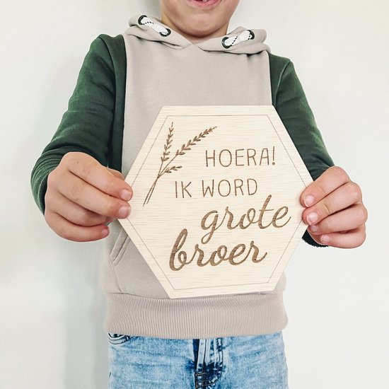 Zwangerschapsaankondiging – Hoera! Ik word grote broer van Belarto