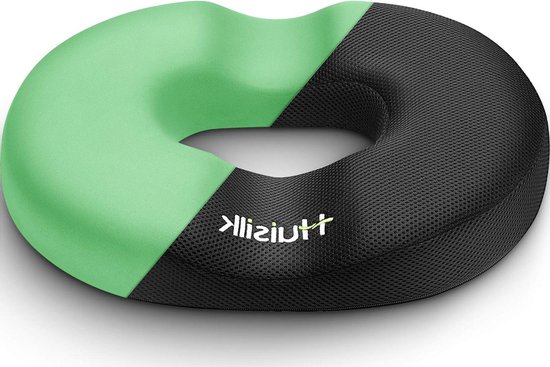 Zwangerschapskussen Memory Foam Donut Tailbone Kussen - Stuitbeen Pad Relief ischias Prostaat Zwangerschap Postpartum Bed Zweren en Hemmoroïde van Merkloos