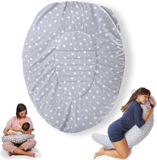 Zwangerschapskussen – voedingskussen pasgeboren baby - steunkussen voor zwangere vrouwen - zacht – duurzaam van $