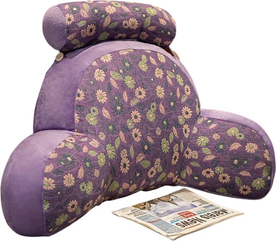 Zwangerschapskussen - Zijslaapkussen - Lichaamskussen - Pregnancy Pillow - Maternity Pillow - Zwangerschapskussen XXL - Paars 40x60cm van Koala Babygoods
