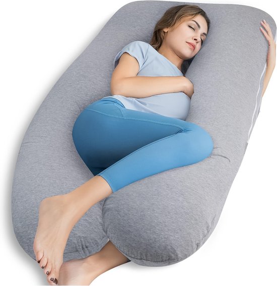 Zwangerschapskussen - Zijslaapkussen - Lichaamskussen - Pregnancy Pillow - Maternity Pillow - Zwangerschapskussen XXL van Litollo