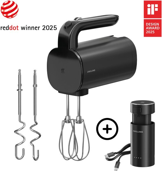 ZWILLING 1030455 mixer Handmixer 250 W Zwart van Zwilling
