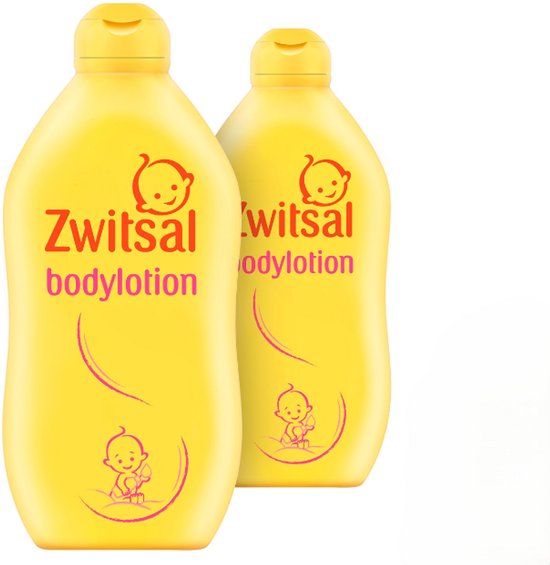 Zwitsal Baby Bodylotion 2x400 ml van Zwitsal