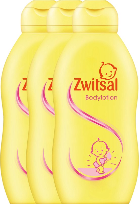 Zwitsal Baby Bodylotion - 3 x 200 ml - Voordeelverpakking van Zwitsal