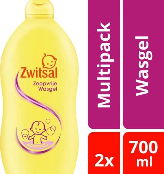 Zwitsal Baby Wasgel - 2 x 700 ml - Voordeelverpakking van Zwitsal