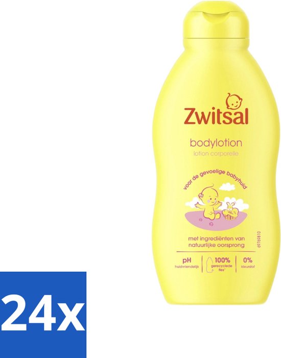 Zwitsal - Babyverzorging - Bodylotion - Voor de Gevoelige Babyhuid - 200 ml - Voordeelverpakking - 24 stuks van Zwitsal
