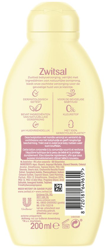 Zwitsal Bodylotion - 200 ml van Zwitsal