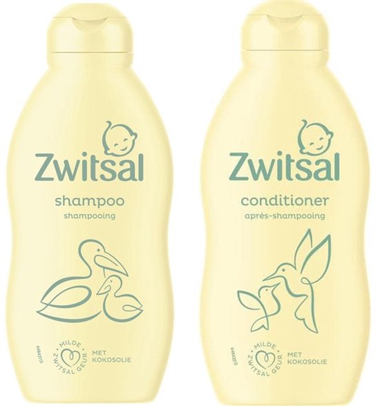 Zwitsal combinatieset:Shampoo Anti-Prik + Conditioner van Zwitsal