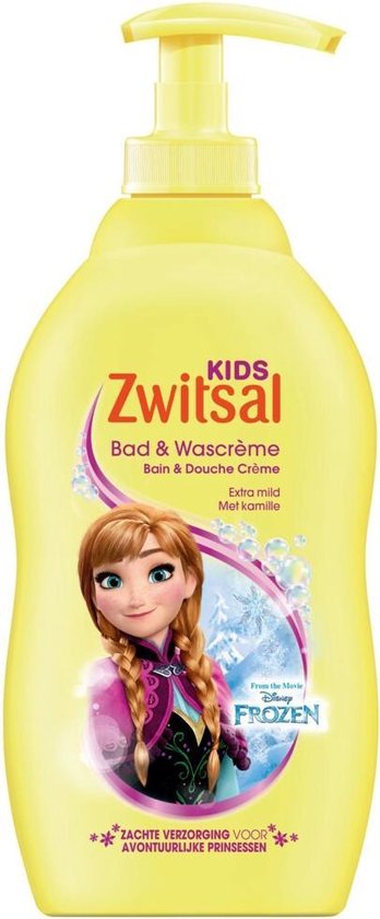 Zwitsal Frozen Kids Bad & Wash Creme 400ml van Zwitsal