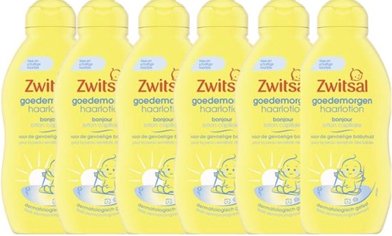 Zwitsal Goedemorgen Baby Haarlotion - 6 x 200 ml - Voordeelverpakking van Zwitsal