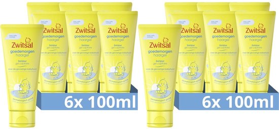 Zwitsal Goedemorgen Haargel - Voordeelverpakking 12 x 100 ml van Merkloos