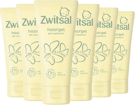 Zwitsal Haargel - Baby - makkelijk uitkambaar en laat het haar heerlijk ruiken - 6 x 100 ml van Zwitsal