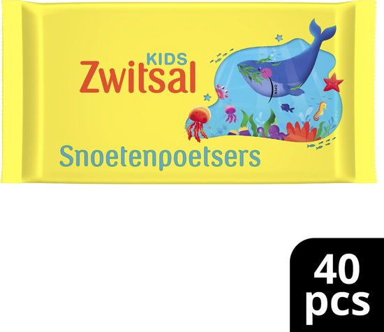 Zwitsal Kids Frozen Snoetenpoetsers - 40 monddoekjes van Zwitsal