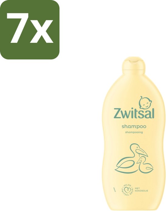 Zwitsal Shampoo 700 ml - Bulkverpakking - 7 stuks van Merkloos