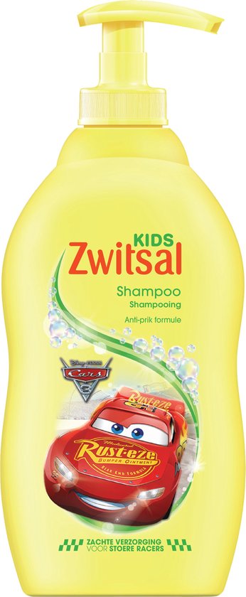 Zwitsal Shampoo Boys Cars 400ml 6x van Zwitsal
