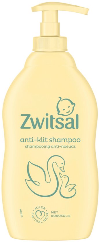 Zwitsal Shampoo Pomp - Anti-Klit 4 x 400 ml - Voordeelverpakking