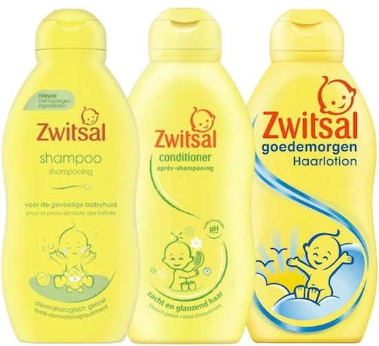 Zwitsal Voordeelpakket Haarverzorging - Shampoo / Conditioner / Haarlotion van Zwitsal