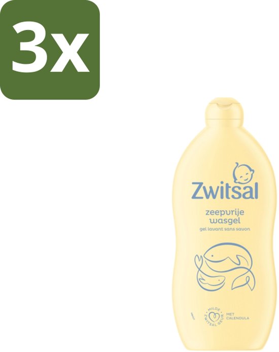 Zwitsal Wasgel 700 ml - Bulkverpakking - 3 stuks