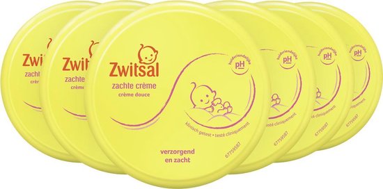 Zwitsal Zachte Creme - 6 x 200 ml - Voordeelverpakking van Zwitsal