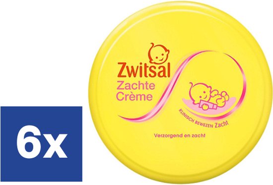 Zwitsal Zachte Creme - 6 x 200 ml van Zwitsal