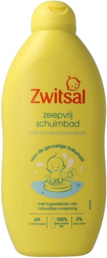 Zwitsal Zeepvrij Schuimbad - 400 ml van Merkloos