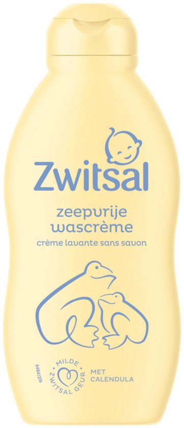 Zwitsal Zeepvrije Wascrème 200 ml van Zwitsal