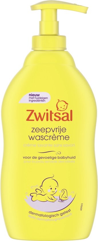 Zwitsal - Zeepvrije Wascreme - 400ml van Zwitsal