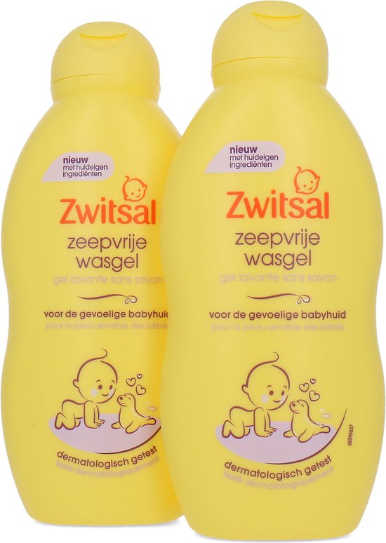 Zwitsal Zeepvrije Wasgel - 2 x 200 ml van Zwitsal