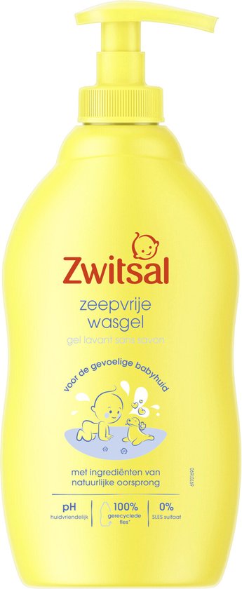 Zwitsal Zeepvrije Wasgel 400ML van Zwitsal