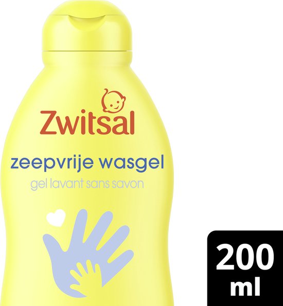 Zwitsal Zeepvrije Wasgel - Baby - met ingrediënten van natuurlijke oorsprong zonder SLES-sulfaat - 200 ml van Zwitsal