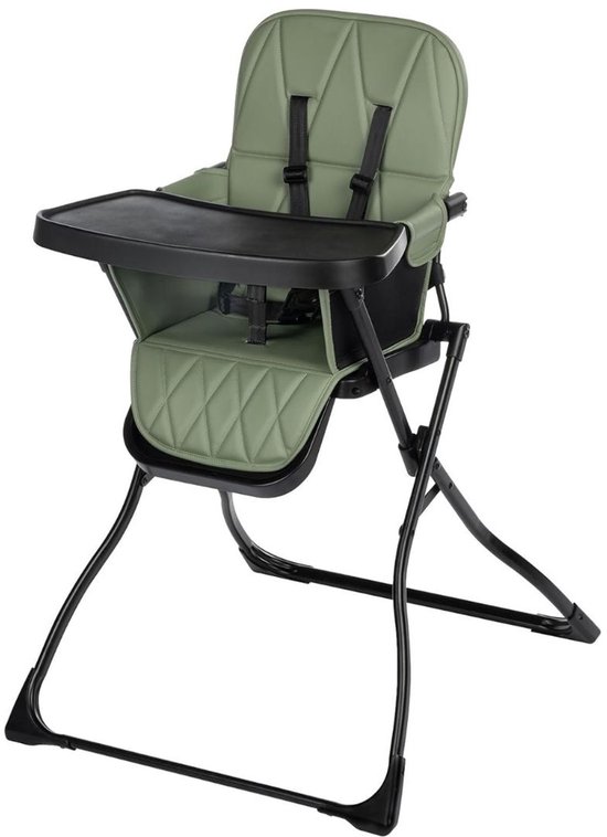 Zylo® Kinder Eetstoel - Baby Eetstoel - Kinderstoel Baby - 73x60x96cm-mineraalgroen
