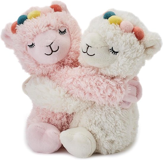 Zylo® Verzwaringsknuffel - Verzwaarde Knuffel - Verzwaringsknuffel Volwassenen - Creme - 12x12x22cm van Zylo